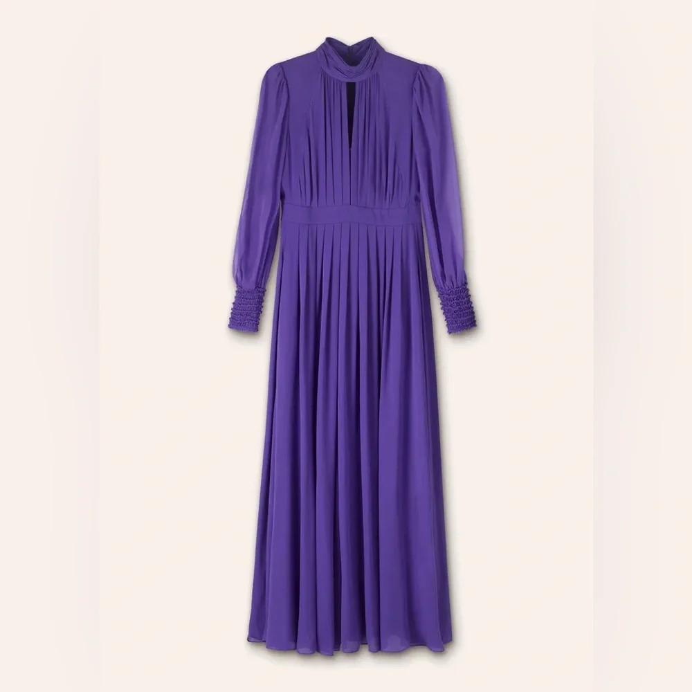 Me+Em Silk Full-Length Dress - Picture 9 of 9